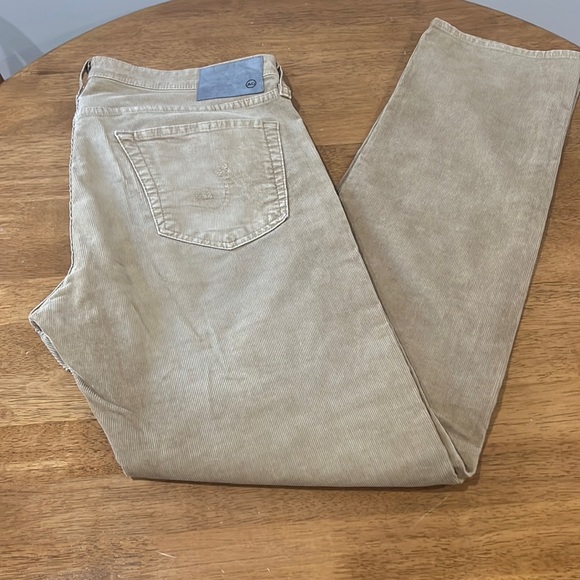 AG The Matchbox Corduroy Slim Straight Pants